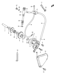 TS125 Маслонасос