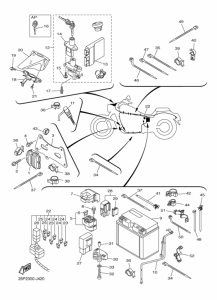 XVS950A Электрика 2