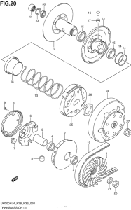 UH200 Трансмиссия 1
