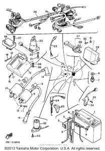 XV1100SC Электрика