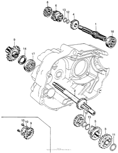 CT90 Трансмиссия