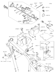 BJ250LGFA 車体電装品