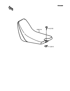 KMX50 Сиденье