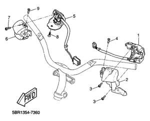 YQ50 Рулевые переключатели