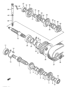 LS650 Трансмиссия