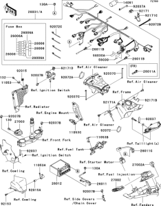 ZX1000 Chassis electrical equipment(1 / 2)