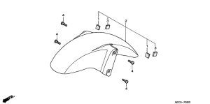  Переднее крыло