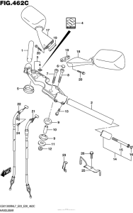 GSX1300R (ABS) Handlebar (Gsx1300Ral7 E33)