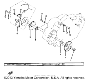 TT500F Contact breaker - governor