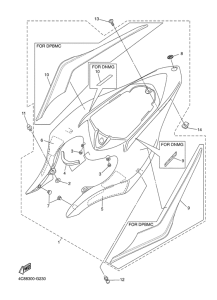 YZF-R1 Боковые обтекатели