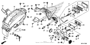 NSA700 Задний бампер
