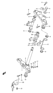 TS125 Траверса нижняя