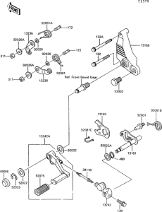 ZG1000 Механизм переключения передач