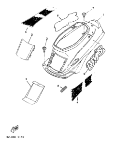 CW50 Боковые обтекатели