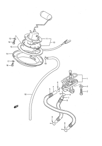 GSX1100 Топливный кран