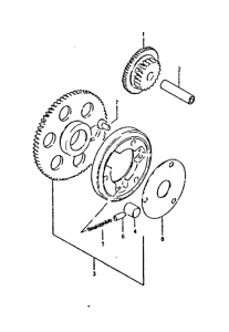 GS250 Муфта стартера