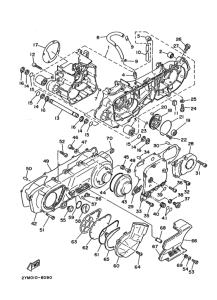 XC125 ｸﾗﾝｸｹｰｽ