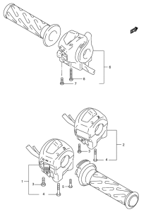 UH150 Рулевой переключатель