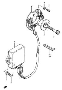GS1150 Зажигание
