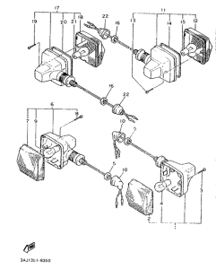 XT600Z Поворотники