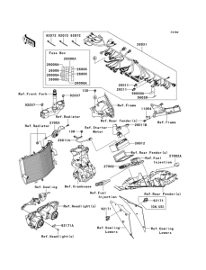 ZX1000 Электрика