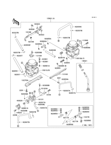 EX250 Carburetor(1 / 2)
