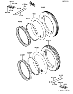 KZ1000 Колеса,покрышки