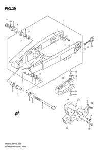 RM85 Маятник задний