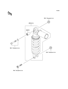 ZR1000 Абсорбер удавный в сборе задний