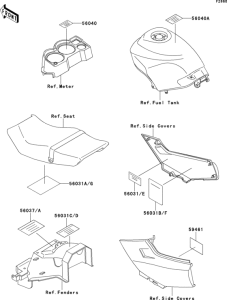 EX250 Лейбл предостережения