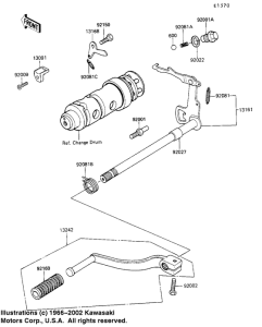 KE100 Переключатель передач
