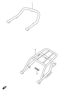 DR350 Grip - carrier