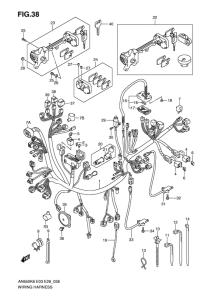AN650 (ABS) Жгут проводов