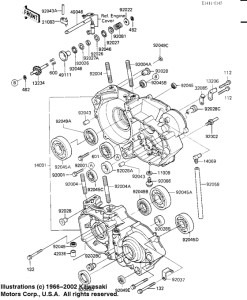  Картер двигателя