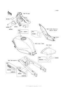 EX250 Лейбл предостережения