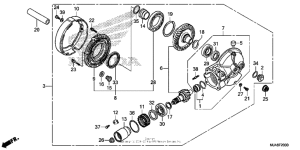 VT750C2B Редуктор