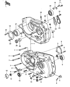  Картер двигателя