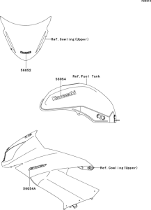 EX650 Decals(c.l.green)(white)(caf)