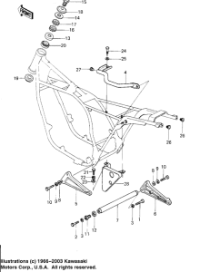  Рама ,крепежные детали