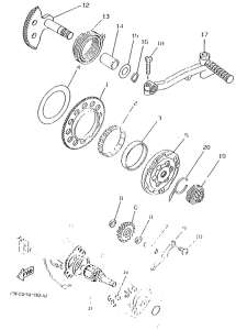 CW50R Стартер