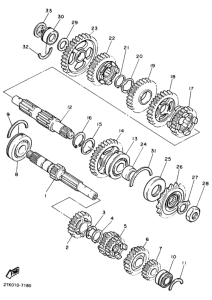 FZR400RR ﾄﾗﾝｽﾐﾂｼﾖﾝ
