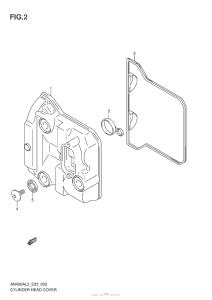 AN400 (ABS) Крышка головки цилиндров