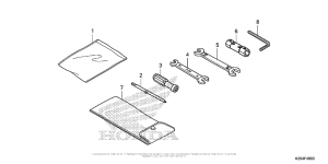 MSX125 Инструмент