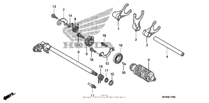 VT1300CX Вилка переключения передач