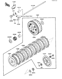 KZ1000 Бендикс