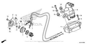 CBR600RR (ABS) Серво мотор