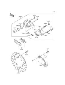 BR250 リヤブレーキ