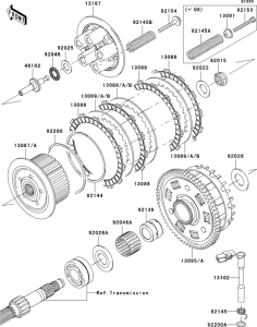 ZR1000 Сцепление