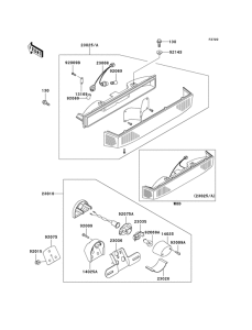 ZG1200 Taillight unit ass`y