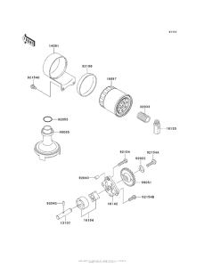 EJ800 Масляный насос